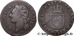 LOUIS XVI Demi-sol dit  à l écu  1789 Montpellier