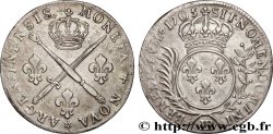 LOUIS XIV  THE SUN KING  Trente-trois sols aux insignes 1705 Strasbourg