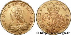 LOUIS XV DIT LE BIEN AIMÉ Louis d or aux écus ovales, buste habillé 1726 Paris TTB+/SUP
