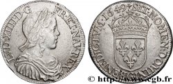 LOUIS XIV LE GRAND OU LE ROI SOLEIL Demi-écu, portrait à la mèche longue 1649 Poitiers