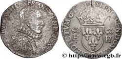 HENRI III Teston, 3e type 1575 Rouen