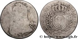 LOUIS XV DIT LE BIEN AIMÉ Demi-écu aux branches d olivier, buste habillé 1732 Caen
