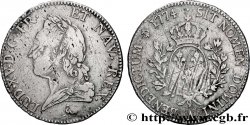 LOUIS XV DIT LE BIEN AIMÉ Écu aux branches d’olivier, buste lauré 1774 Paris