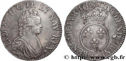 LOUIS XV DIT LE BIEN AIMÉ Écu dit  vertugadin  1716 Poitiers TTB+