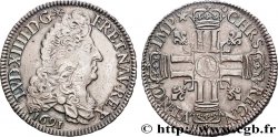 LOUIS XIV LE GRAND OU LE ROI SOLEIL Demi-écu aux huit L, 1er type 1691 Paris