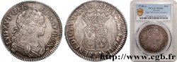 LOUIS XV DIT LE BIEN AIMÉ Écu dit  de France-Navarre  1718 Paris SUP62
