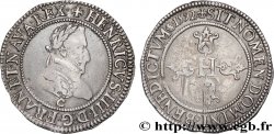 HENRI IV LE GRAND Demi-franc, 1er type de Saint-Lô 1592 Saint-Lô TTB