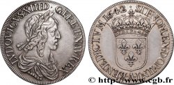 LOUIS XIII LE JUSTE Écu, buste drapé et cuirassé (2e buste de Jean Warin) 1642 Paris, Monnaie du Louvre SUP
