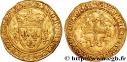 CHARLES VII  THE WELL SERVED  Écu d or à la couronne ou écu neuf s.m. Amiens MBC+