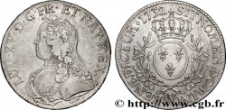 LOUIS XV THE BELOVED Écu aux branches d olivier, buste habillé 1732 Lille