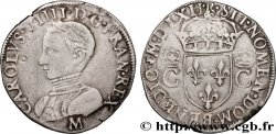 CHARLES IX Teston, 2e type 1562 Toulouse