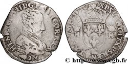 FRANÇOIS II. MONNAYAGE AU NOM D HENRI II Teston à la tête nue, 3e type 1559 Bordeaux