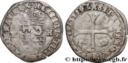 HENRI IV LE GRAND Douzain du Dauphiné aux deux H, 2e type 1595 Grenoble