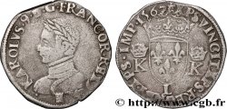 CHARLES IX Teston, 3e type 1567 Bayonne