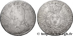 LOUIS XV DIT LE BIEN AIMÉ Écu aux branches d olivier, buste habillé 1726 Paris