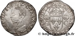 CHARLES IX Teston, 2e type 1563 Toulouse SUP