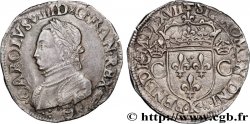 CHARLES IX Teston, 2e type 1567 Bordeaux TTB