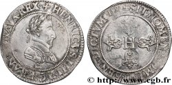 HENRI IV LE GRAND Demi-franc, 1er type de Saint-Lô 1592 Saint-Lô TTB+/TTB