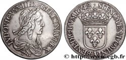 LOUIS XIII  Écu, buste drapé et cuirassé (2e buste de Jean Warin) 1642 Paris, Monnaie du Louvre EBC