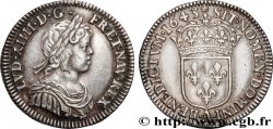 LOUIS XIV  THE SUN KING  Douzième d écu, portrait à la mèche courte 1643 Paris, Monnaie de Matignon MBC+
