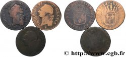 LOUIS XVI Sols dits  à l écu , lot de 3 ex. n.d. Ateliers divers