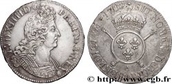 LOUIS XIV  THE SUN KING  Écu aux insignes 1702 Paris EBC/MBC+