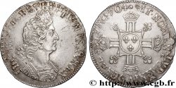 LOUIS XIV  THE SUN KING  Demi-écu aux huit L, 2e type 1704 Paris MBC+/EBC