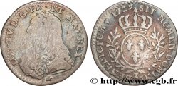 LOUIS XV DIT LE BIEN AIMÉ Dixième d’écu aux branches d’olivier, buste habillé 1729 Amiens