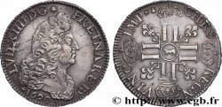 LOUIS XIV LE GRAND OU LE ROI SOLEIL Écu aux huit L, 1er type 1690 Pau TTB+