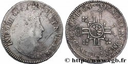 LOUIS XIV LE GRAND OU LE ROI SOLEIL Demi-écu de Béarn aux huit L, 2e type 1704 Pau TB+/TTB