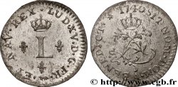 LOUIS XV DIT LE BIEN AIMÉ Sol de billon 1740 Paris SUP