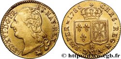 LOUIS XVI Louis d or aux écus accolés 1786 Rouen