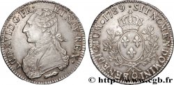 LOUIS XVI Écu aux branches d olivier 1789 Perpignan