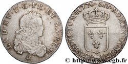 LOUIS XV DIT LE BIEN AIMÉ Tiers d écu de France 1720 Pau TTB/TTB+
