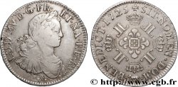 LOUIS XV DIT LE BIEN AIMÉ Écu à la croix fleurdelisée couronnée et aux huit L 1725 Pau TB+/TTB
