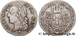 LOUIS XV DIT LE BIEN AIMÉ Dixième d’écu aux branches d’olivier, buste lauré 1773 Pau TTB+