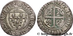 CHARLES VI  THE MAD  OR  THE WELL-BELOVED  Blanc dit  guénar  n.d. Rouen