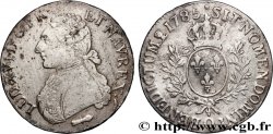 LOUIS XVI Écu aux branches d olivier 1785 Perpignan