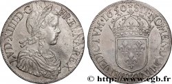 LOUIS XIV LE GRAND OU LE ROI SOLEIL Écu, portrait à la mèche longue 1650 Bordeaux TTB+/SUP