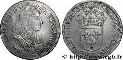 LOUIS XIV  THE SUN KING  Écu, portrait à la cravate courte 1680 Aix-en-Provence