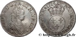 LOUIS XV DIT LE BIEN AIMÉ Écu à l’écu rond couronné 1715 Paris SUP