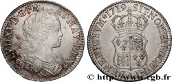 LOUIS XV  THE WELL-BELOVED  Écu dit  de France-Navarre  1719 Paris