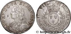 LOUIS XV DIT LE BIEN AIMÉ Écu aux branches d olivier, buste habillé 1726 Caen SUP
