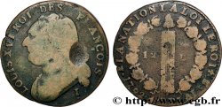 LOUIS XVI 12 deniers dit  au faisceau , type FRANÇOIS 1792 Limoges