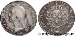 LOUIS XV  THE WELL-BELOVED  Écu aux branches d’olivier, tête ceinte d’un bandeau 1768 Pau