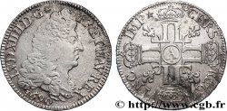 LOUIS XIV &nbsp;THE SUN KING&nbsp; Demi-écu aux huit L, 1er type 1690 Paris SS