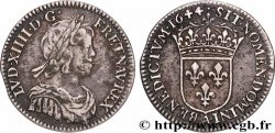 LOUIS XIV  THE SUN KING  Douzième d écu, portrait à la mèche courte 1644 Paris, Monnaie de Matignon