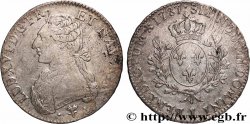 LOUIS XVI Écu aux branches d olivier 1787 Bayonne