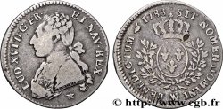 LOUIS XVI Cinquième d&nbsp;écu aux branches d&nbsp;olivier 1788 Marseille