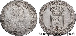 LOUIS XV DIT LE BIEN AIMÉ Sixième d&nbsp;écu de France 1722 Lille TB/TTB